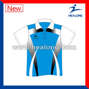 Customized Sublimation Bowling Polo Wear with High Quality